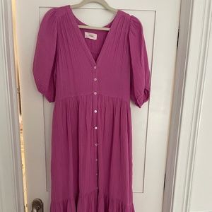 Xirena Lennox Dress Size Medium Pink